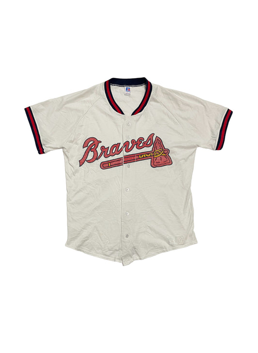(UD-041) RUSSELL ATHLETIC BRAVES BB SHIRT USA