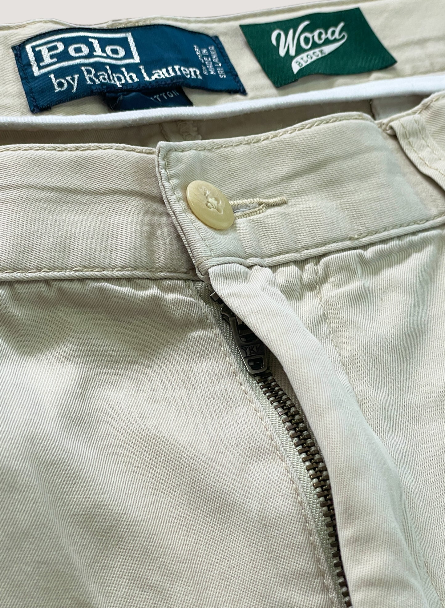 (WB-24SS-055) WOODBLOCK CUSTOMIZED US ARMY PATCHED CHINO SHORTS #C