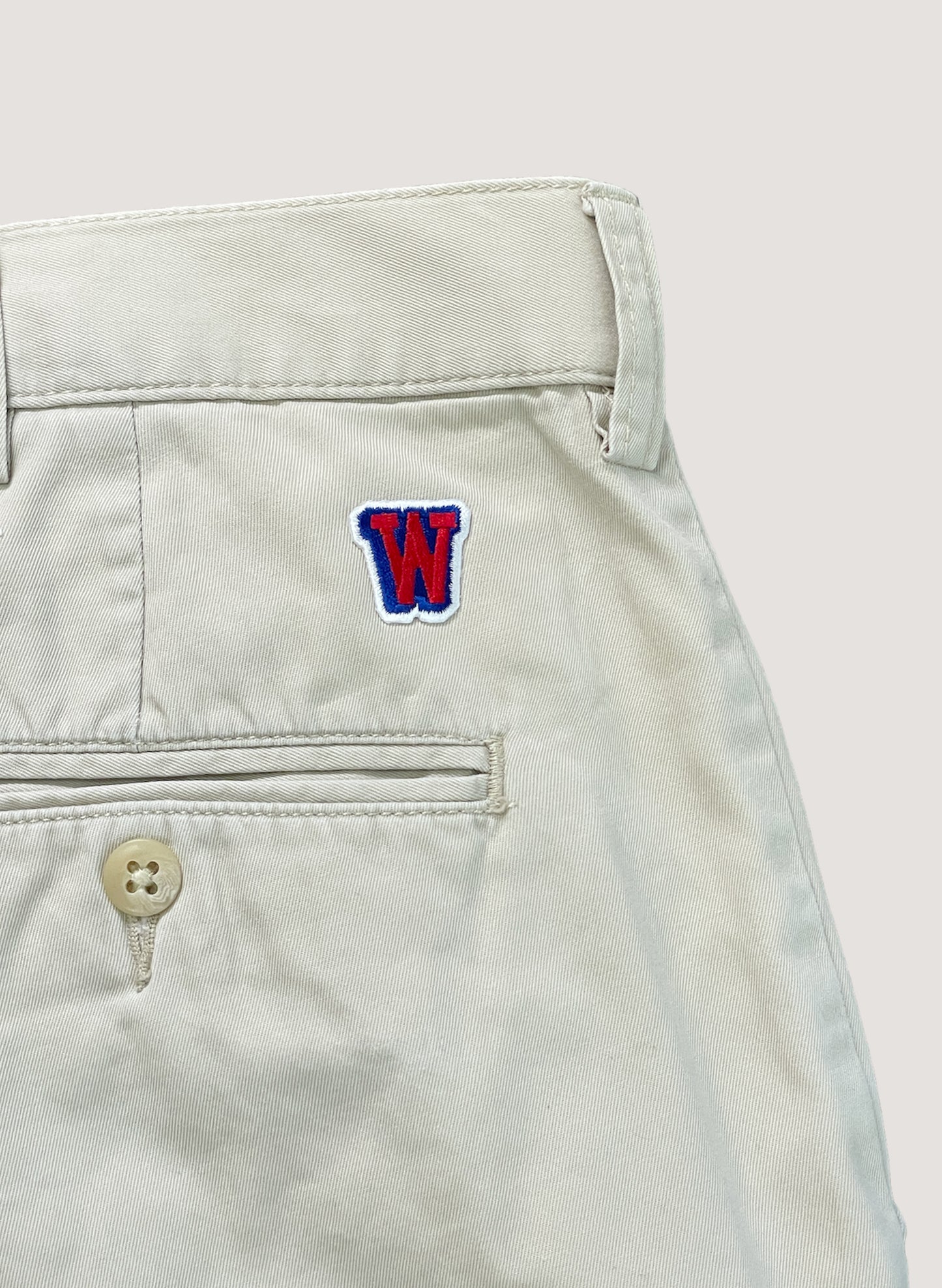(WB-24SS-055) WOODBLOCK CUSTOMIZED US ARMY PATCHED CHINO SHORTS #C