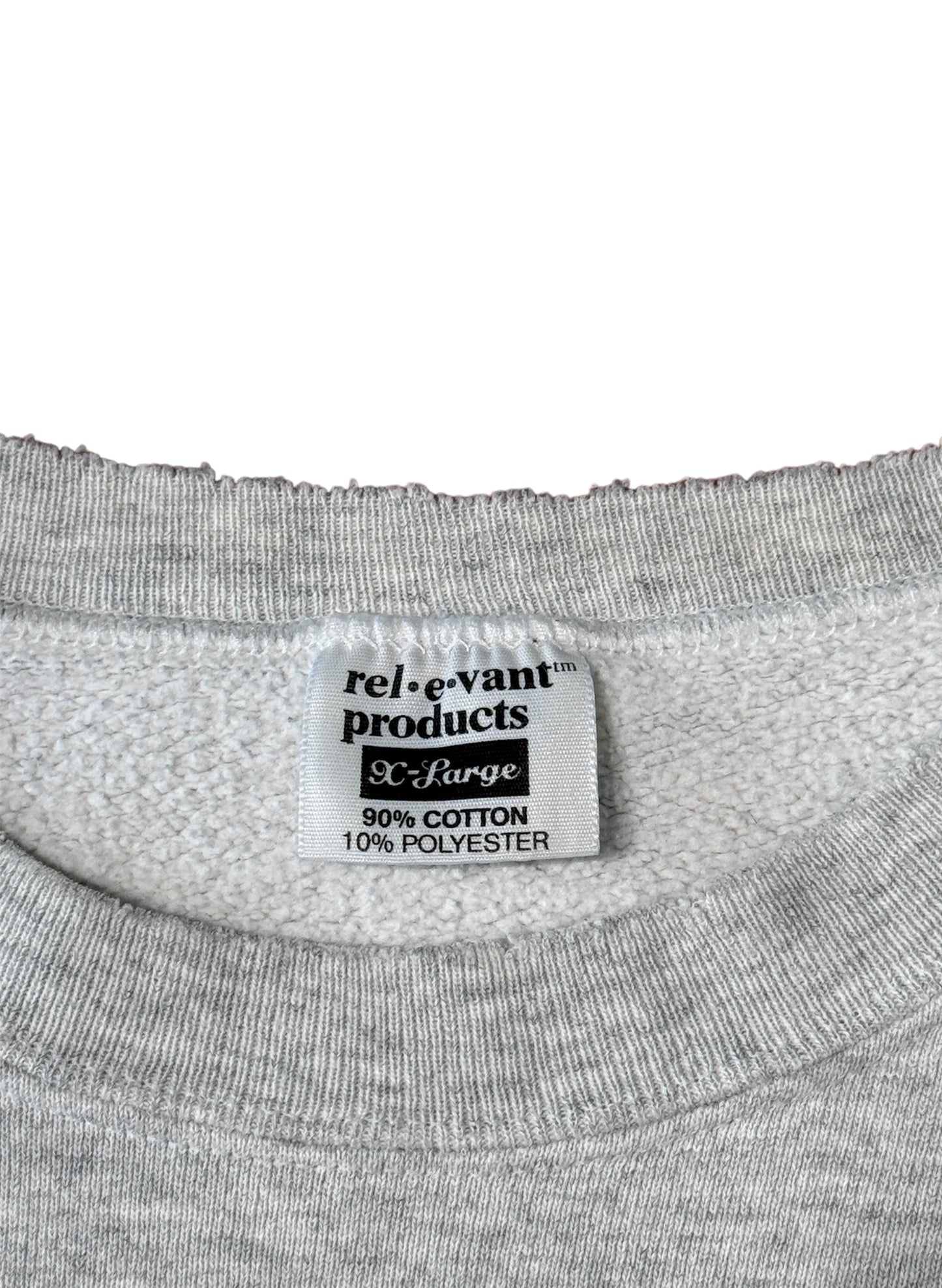 (SUP-059) LAS VEGAS SWEAT - MADE IN U.S.A. - ASH.GREY (XL)