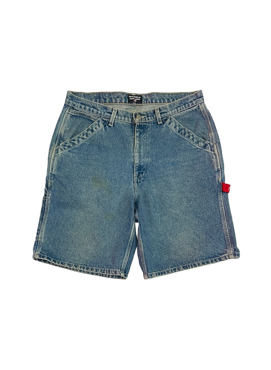 (SUP-090) POLO JEANS CO. CARPENTER DENIM SHORTS (W33)
