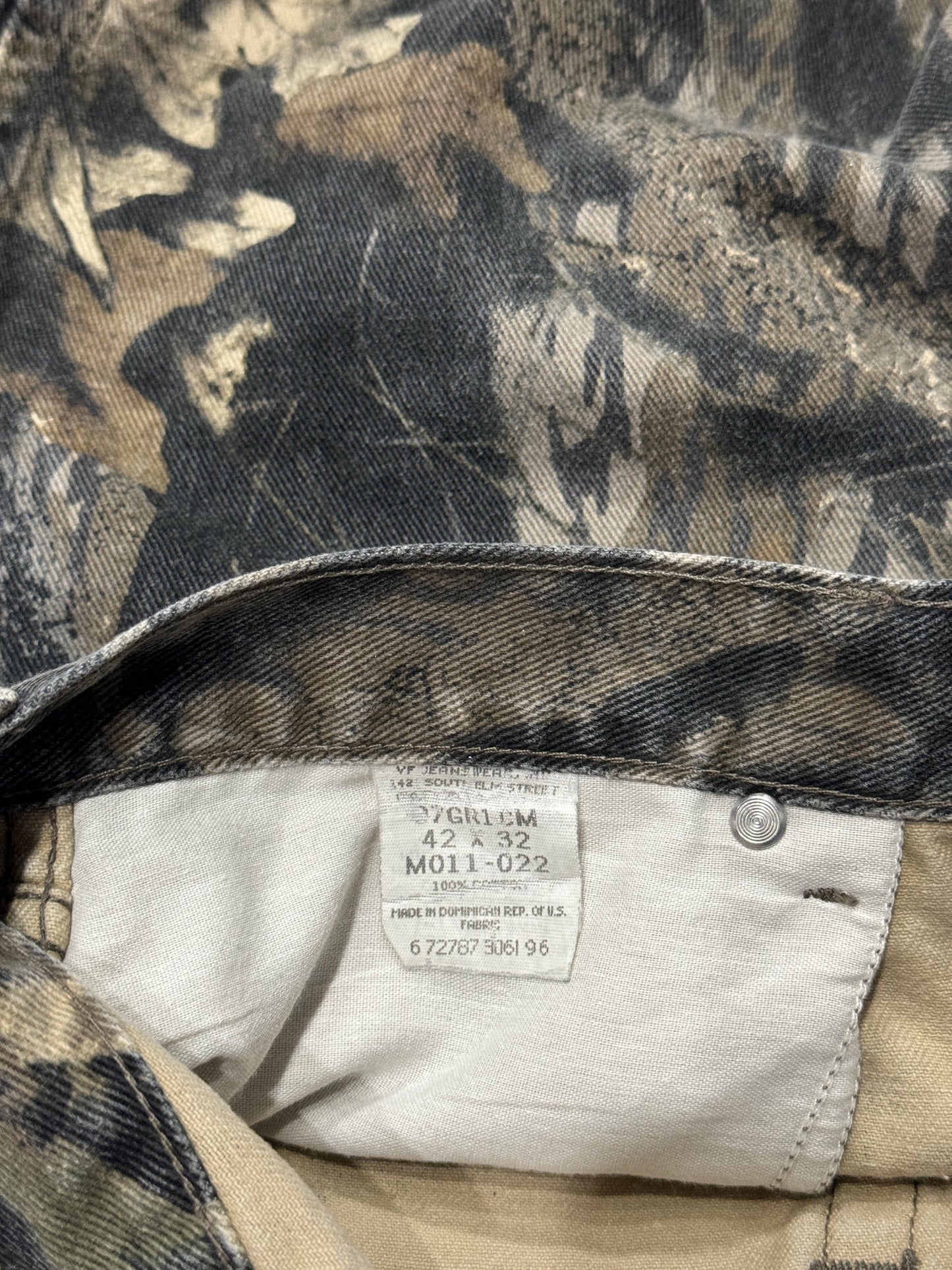 (SUP-107) Wrangler REAL TREE Double Knee Pants "BIG SIZE" (W42)