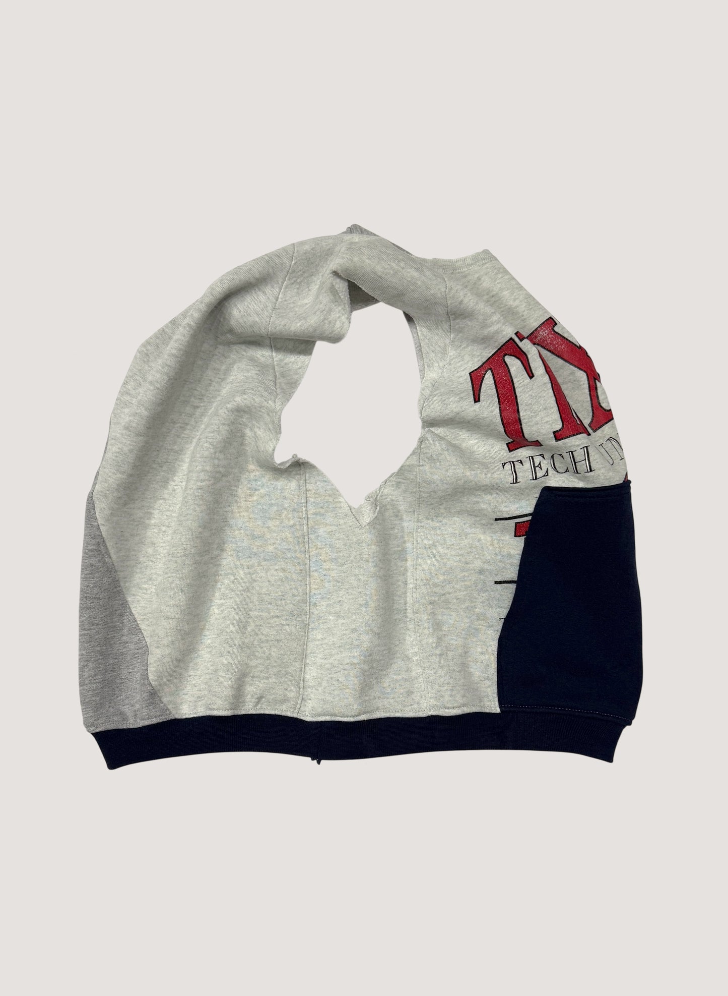 WOODBLOCK x Ichiryu made W PATCHED CUSTOMIZED SWEAT VEST L (WB-25SS-002)