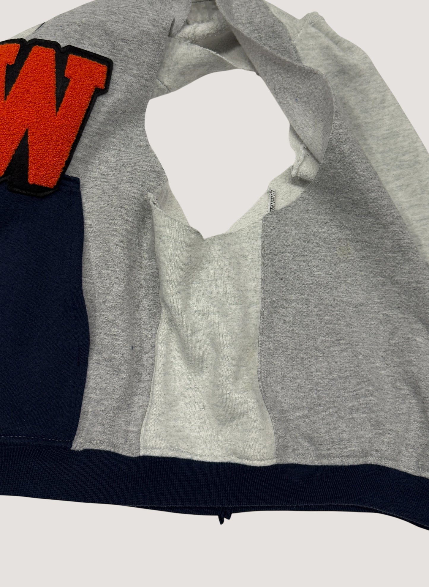 WOODBLOCK x Ichiryu made W PATCHED CUSTOMIZED SWEAT VEST L (WB-25SS-002)