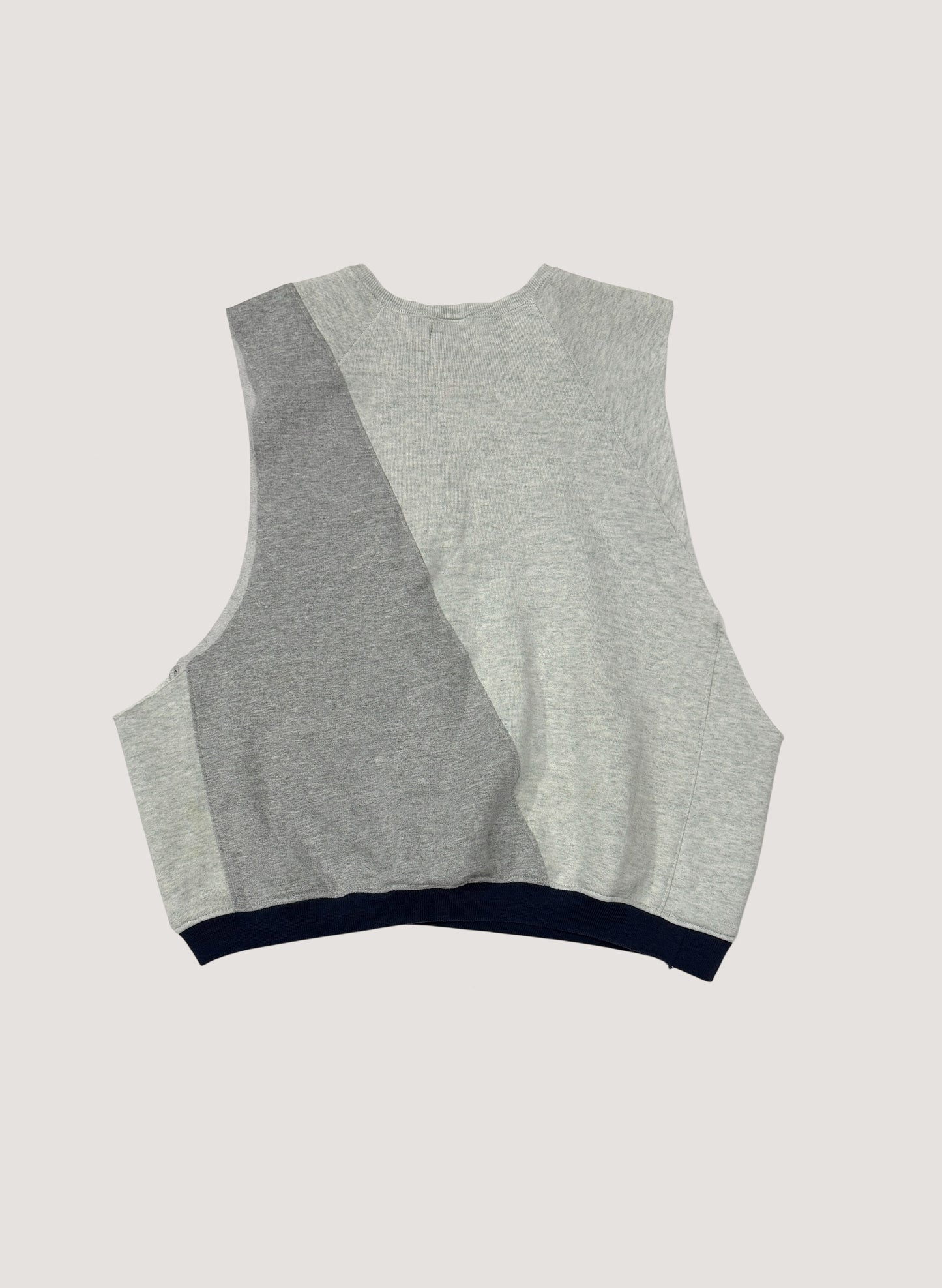 WOODBLOCK x Ichiryu made W PATCHED CUSTOMIZED SWEAT VEST L (WB-25SS-002)