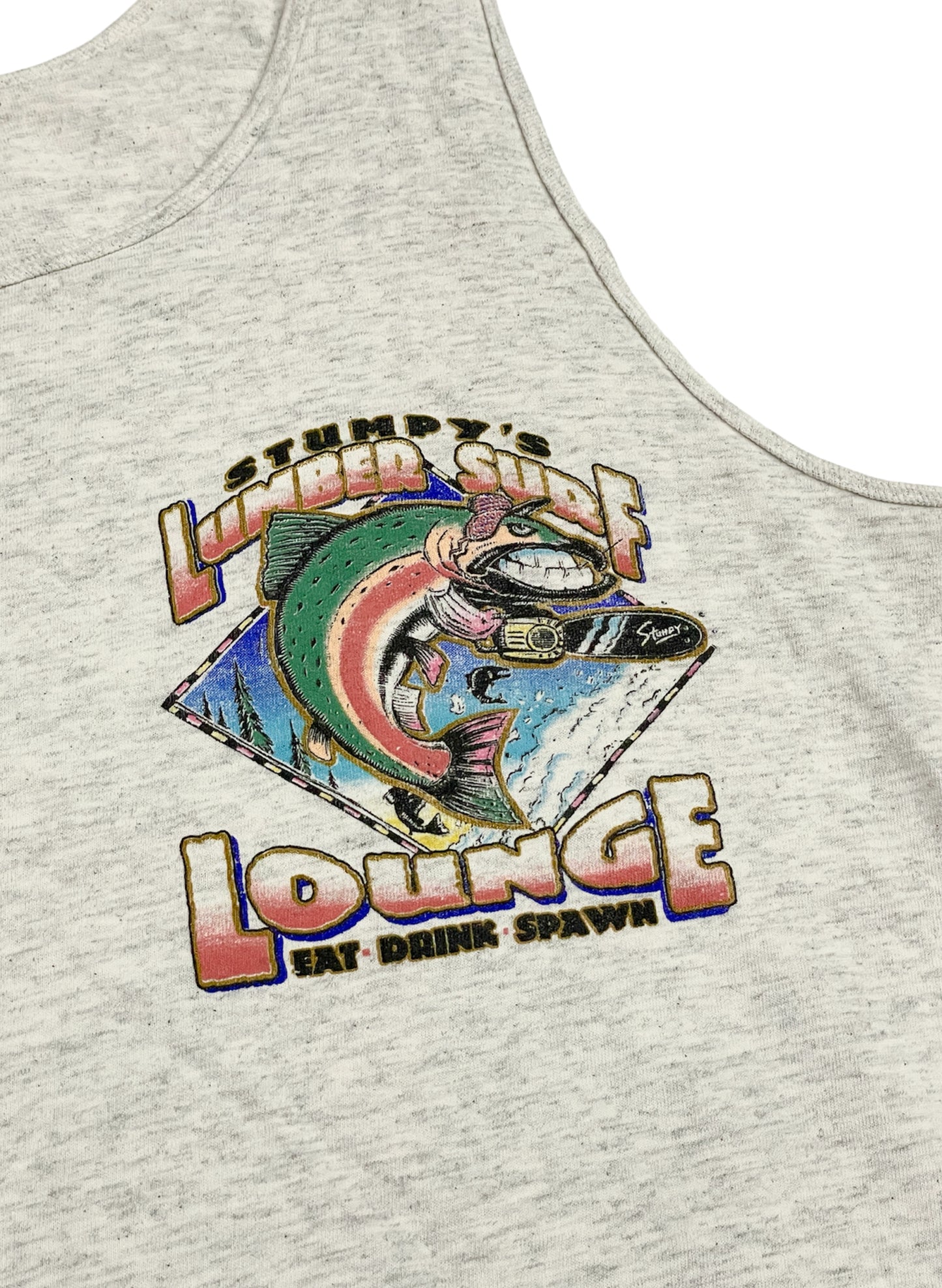 (UD-168) STUMPY'S LUMBER SURF TANK TOP