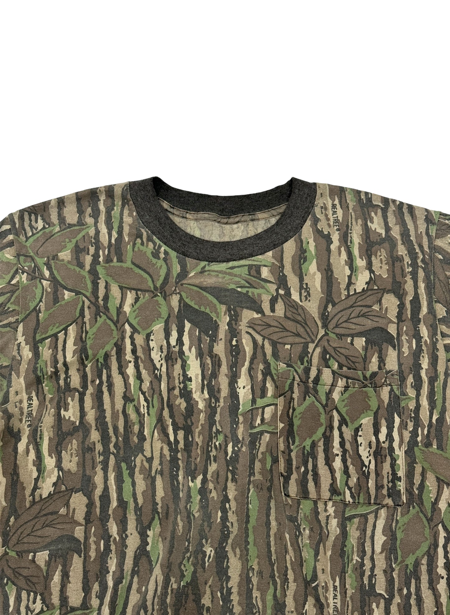 (SUP-168) REAL TREE S/S TEE (L相当)