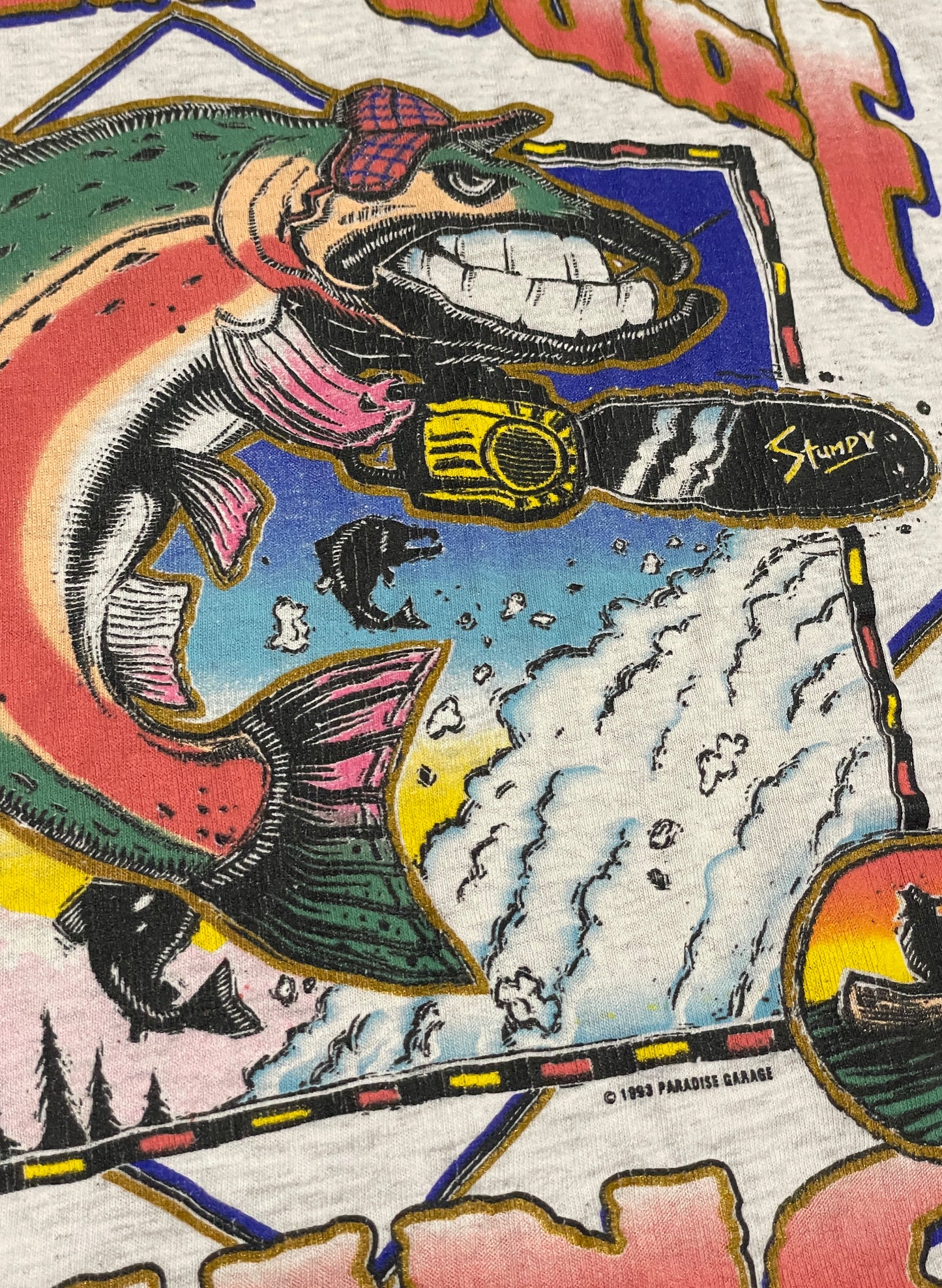 (UD-168) STUMPY'S LUMBER SURF TANK TOP