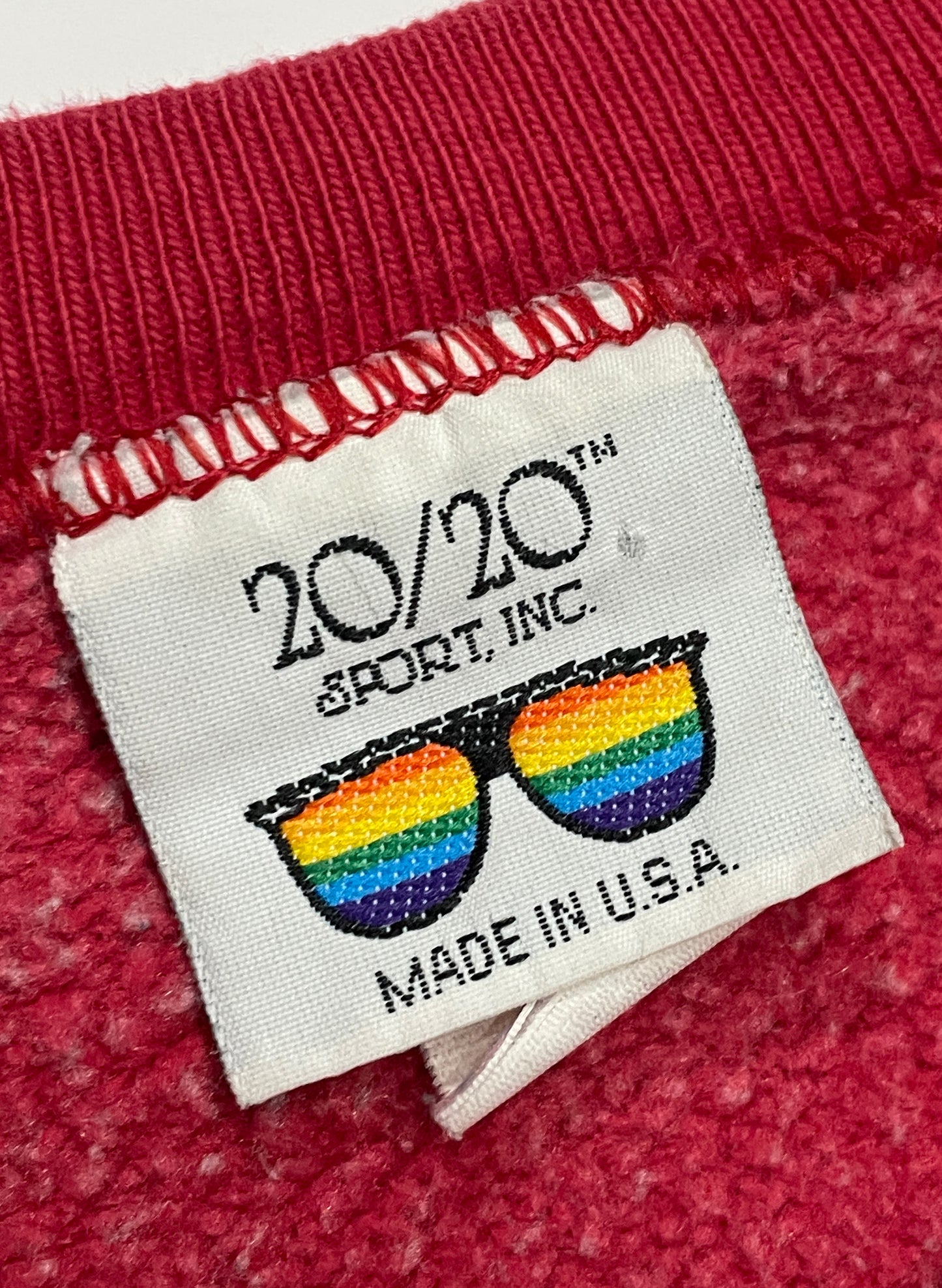 (UD-194) 20/20 SPORT.INC. GEORGIA BULLDOGS CREW NECK SWEAT 90's USA