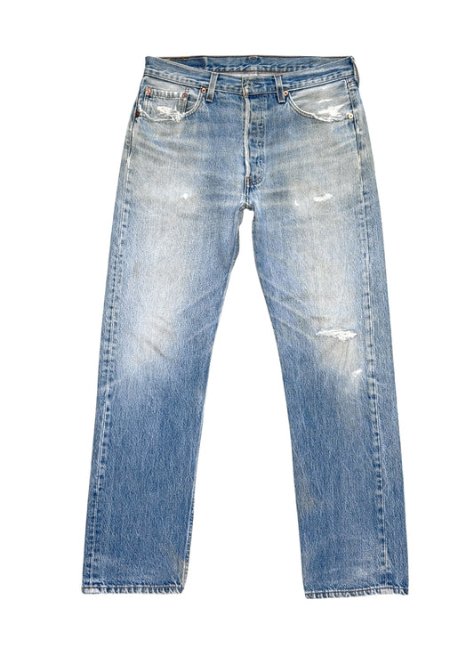 (SUP-634) 90s LEVI'S 501 "DAMAGE" - MADE IN U.S.A.