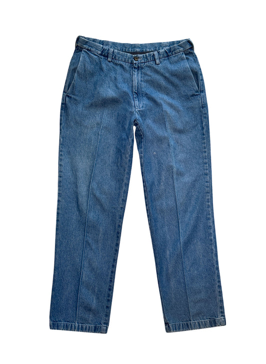 (SUP-483) HAGGAR DENIM SLACKS - MADE IN MEXICO