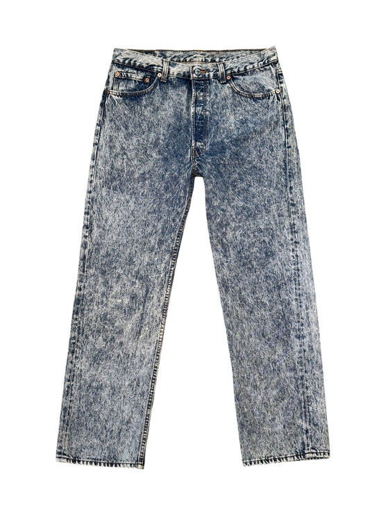 (SUP-446) LEVI'S 80s Chemical wash "501" Jeans - Made in U.S.A.