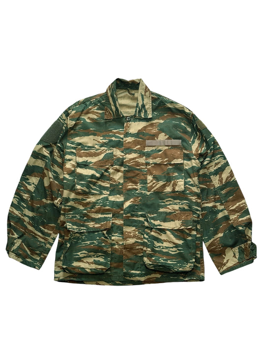 (SUP-281) GREECE MILITARY LIZARD CAMO FIELD JACKET