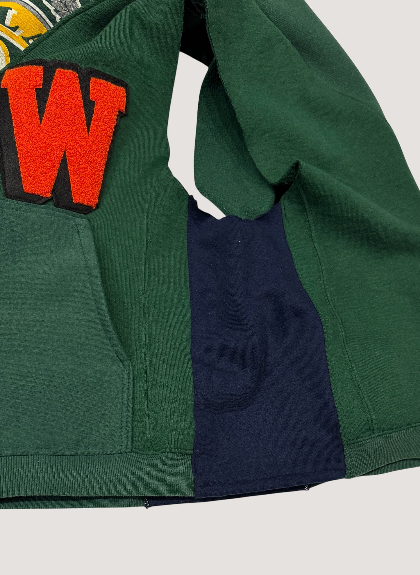 WOODBLOCK x Ichiryu made W PATCHED CUSTOMIZED SWEAT VEST B (WB-25SS-002)