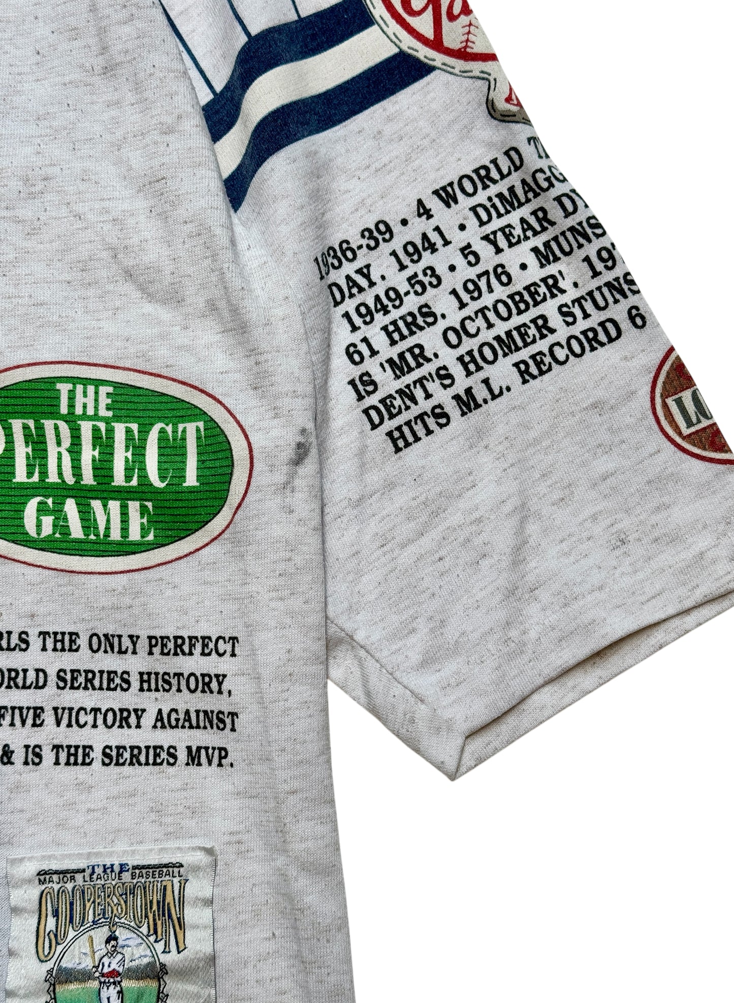 (UD-230) LONG GONE 1956 NY YANKEES 3/4 SLEEVE - MADE IN U.S.A.