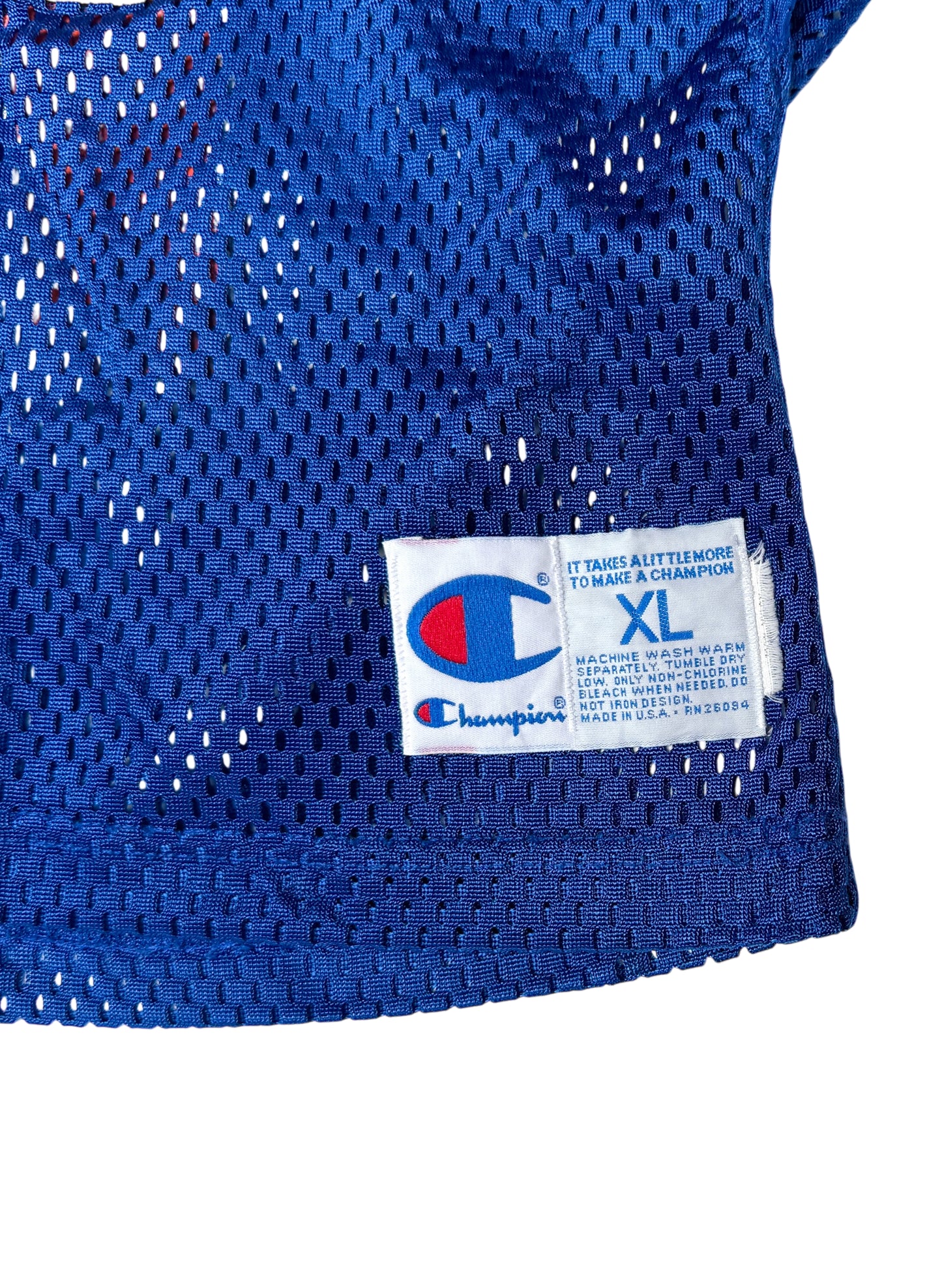 (UD-231) CHAMPION MESH FOOTBALL SHIRT MADE IN USA