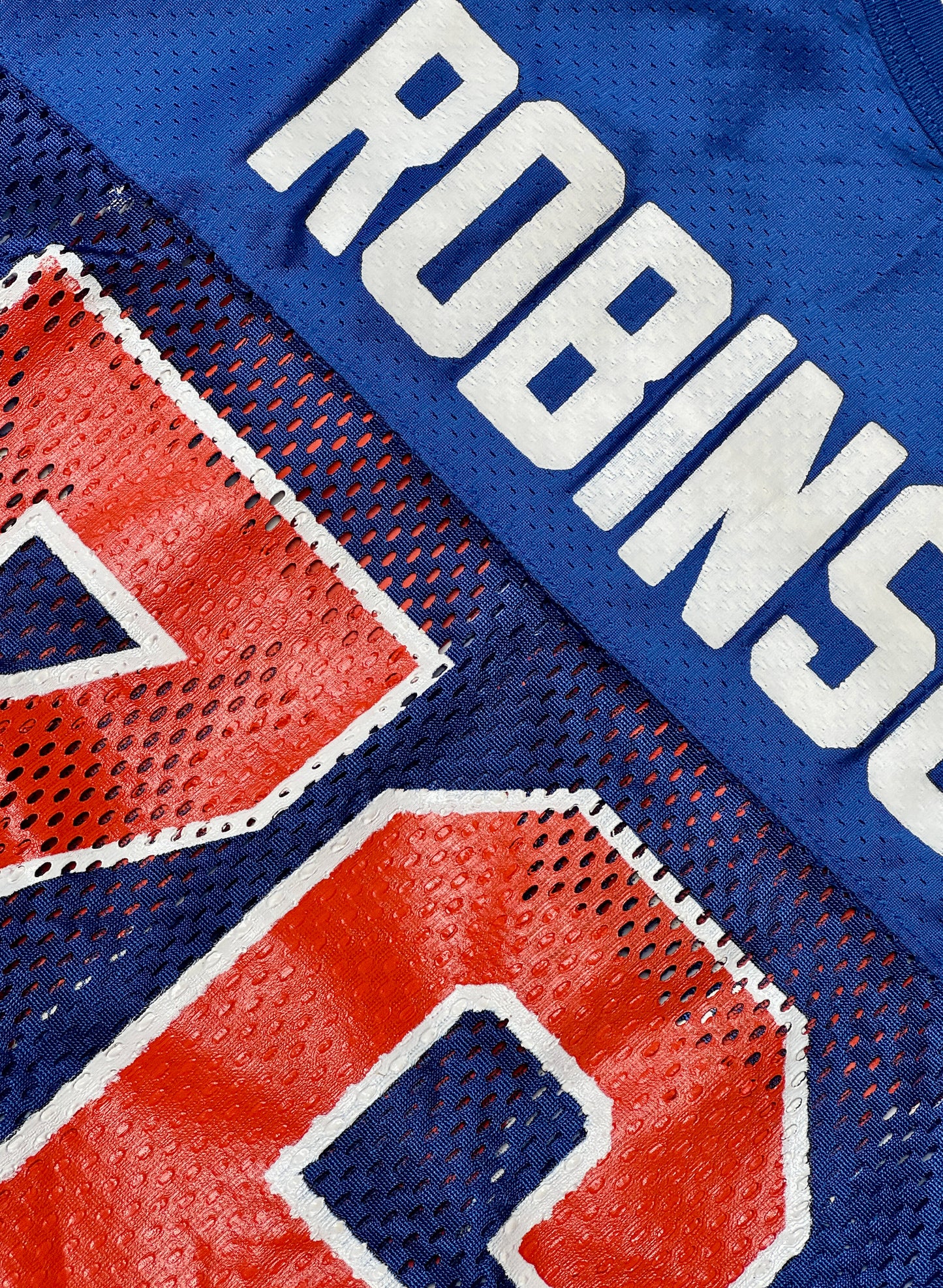 (UD-231) CHAMPION MESH FOOTBALL SHIRT MADE IN USA