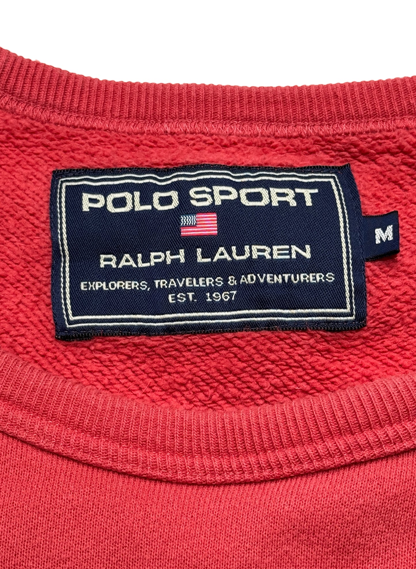 (UD-233) POLO SPORT SS U.S.R.L CREW NECK SWEAT