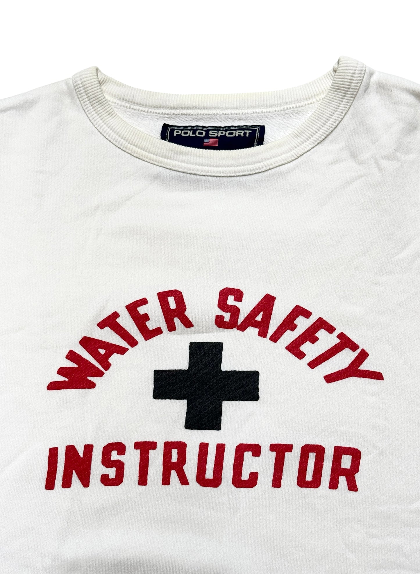 (UD-234) POLO SPORT SS WATER SAFETY CREW NECK SWEAT
