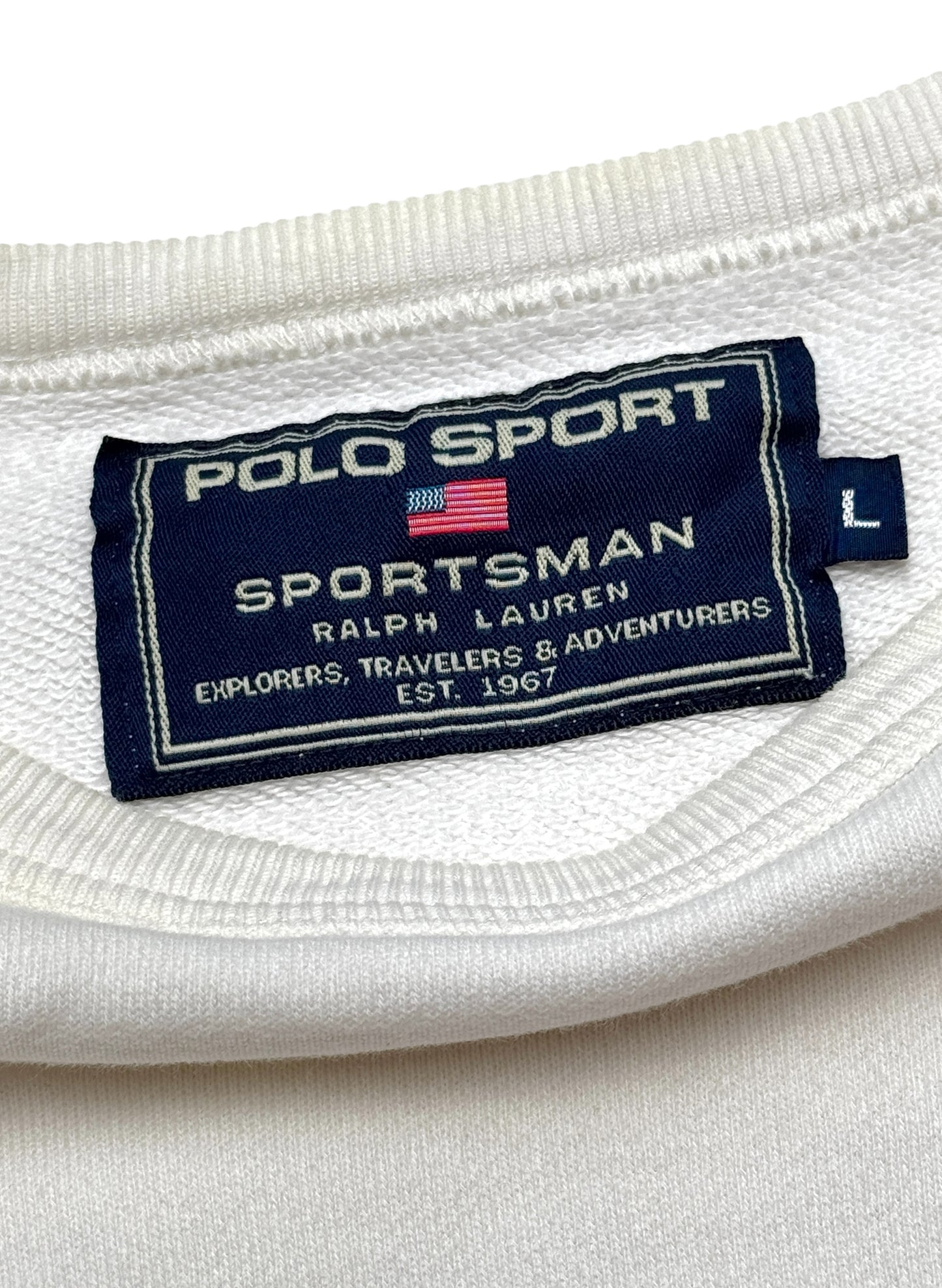 (UD-234) POLO SPORT SS WATER SAFETY CREW NECK SWEAT