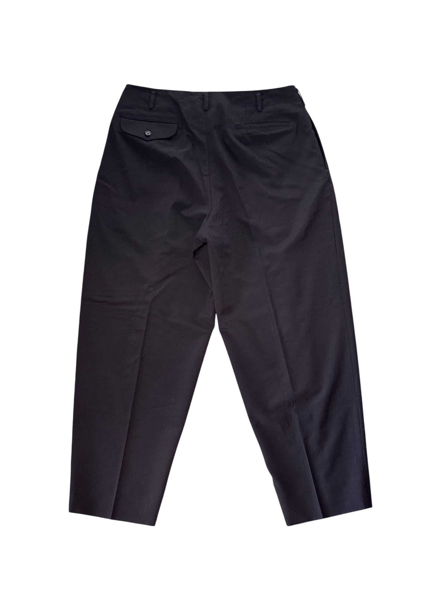 (SUP-303) COMME des GARCONS HOMME PLUS 2TUCK TROUSERS - BLACK