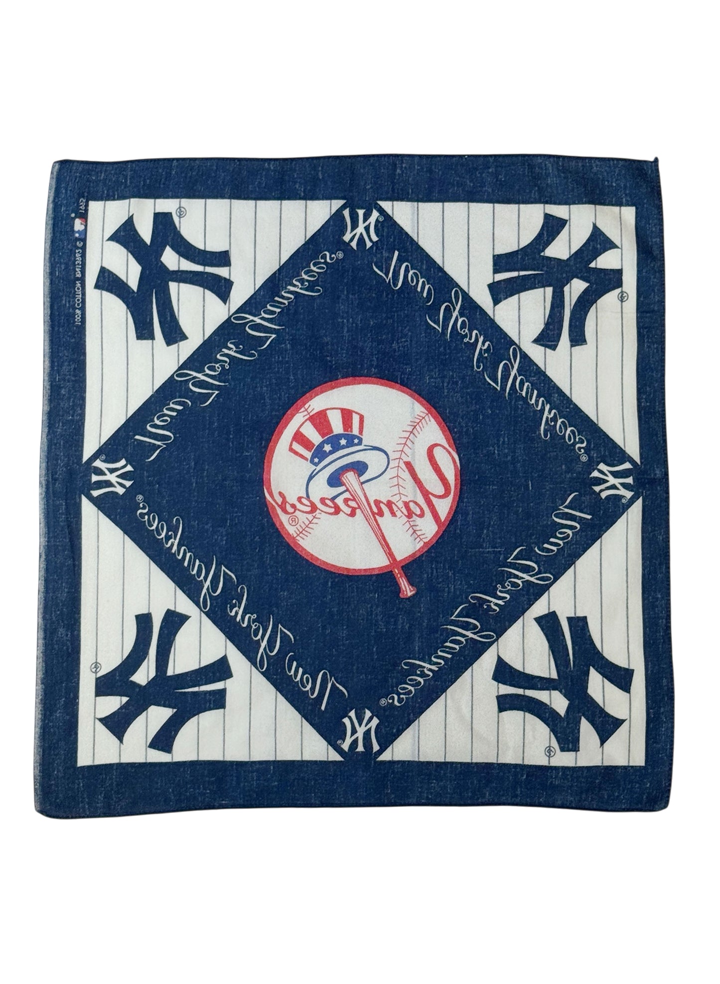 (SUP-711) VINTAGE 1995 MLB NEW YORK YANKEES BANADANA