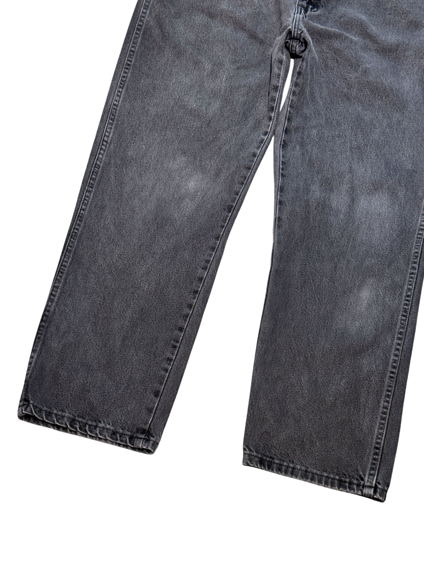 (SUP-461) RUSTLER BLACK FADE DENIM - W36 x L29 - MADE IN MEXICO