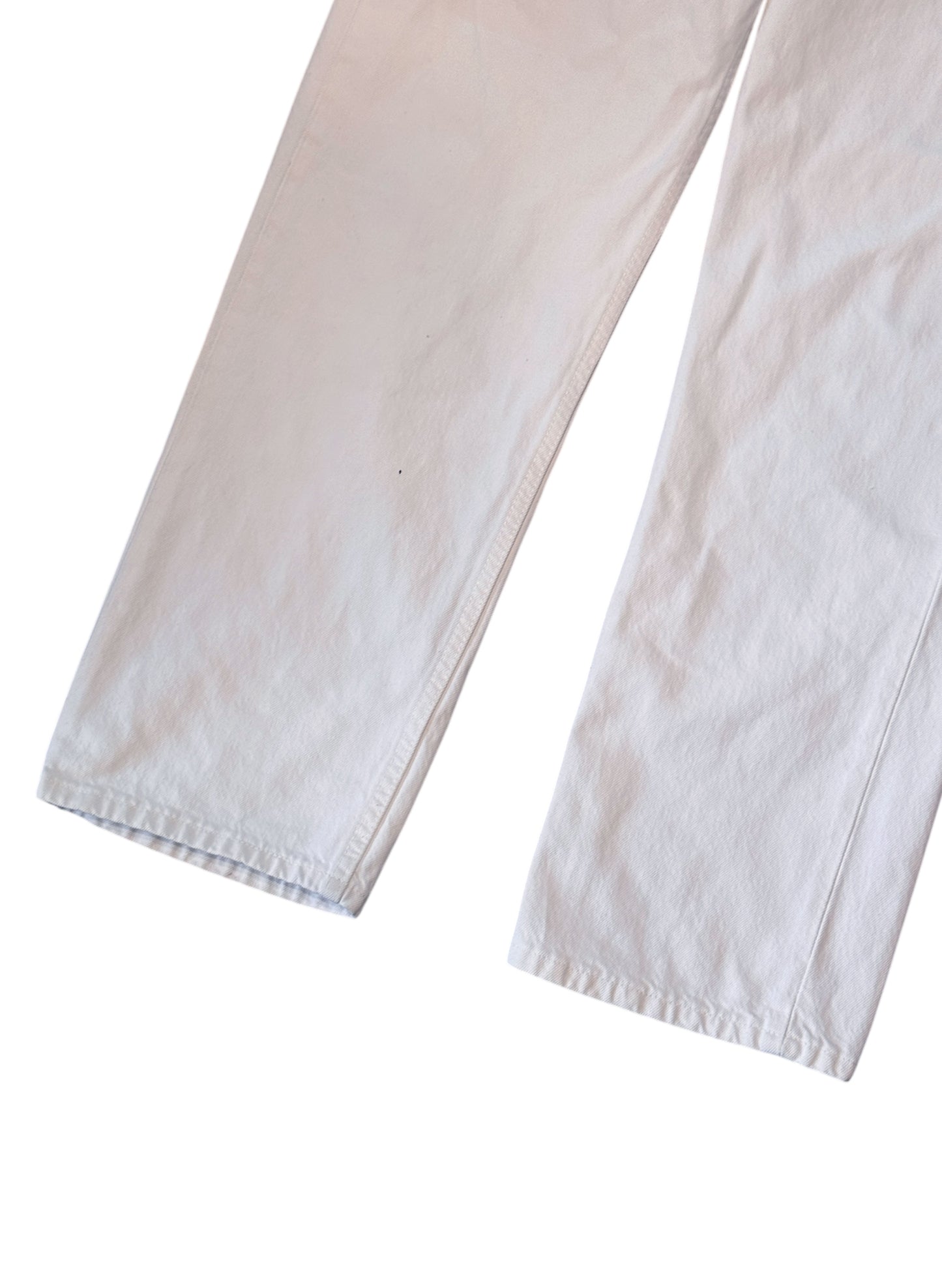 (SUP-309) LEVI'S 501 WHITE DENIM - MADE IN U.S.A.