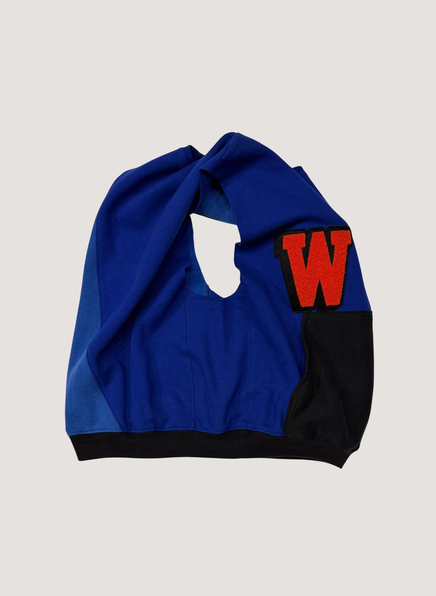 WOODBLOCK x Ichiryu made W PATCHED CUSTOMIZED SWEAT VEST D (WB-25SS-002)