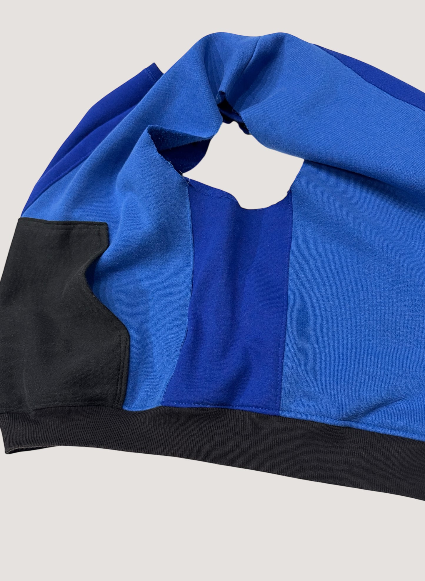 WOODBLOCK x Ichiryu made W PATCHED CUSTOMIZED SWEAT VEST D (WB-25SS-002)