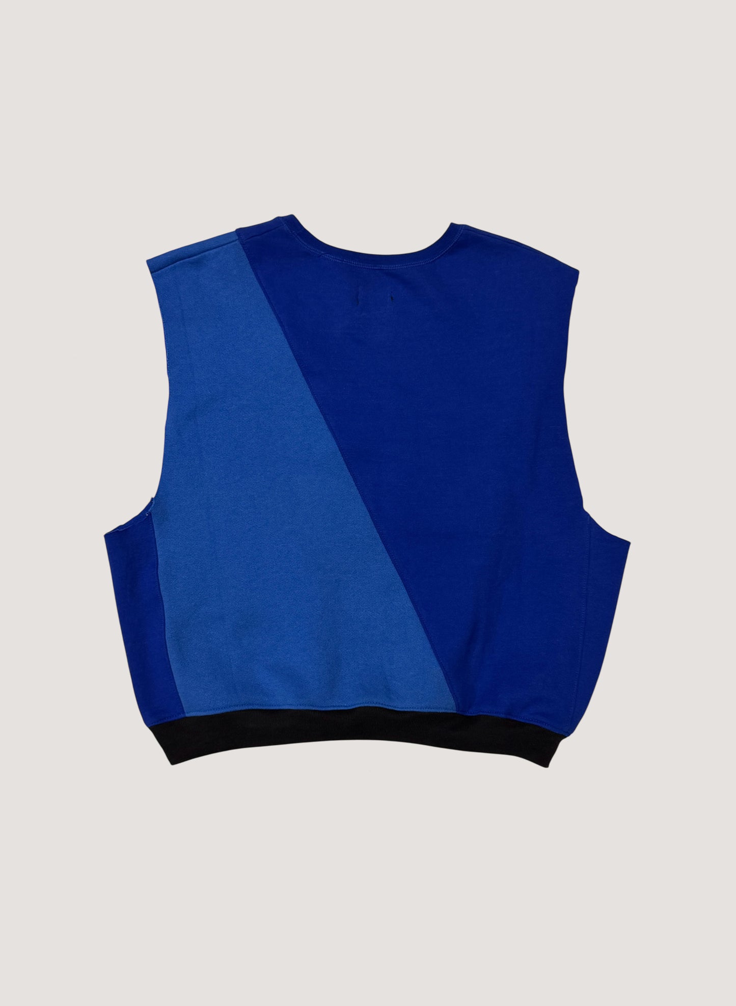 WOODBLOCK x Ichiryu made W PATCHED CUSTOMIZED SWEAT VEST D (WB-25SS-002)