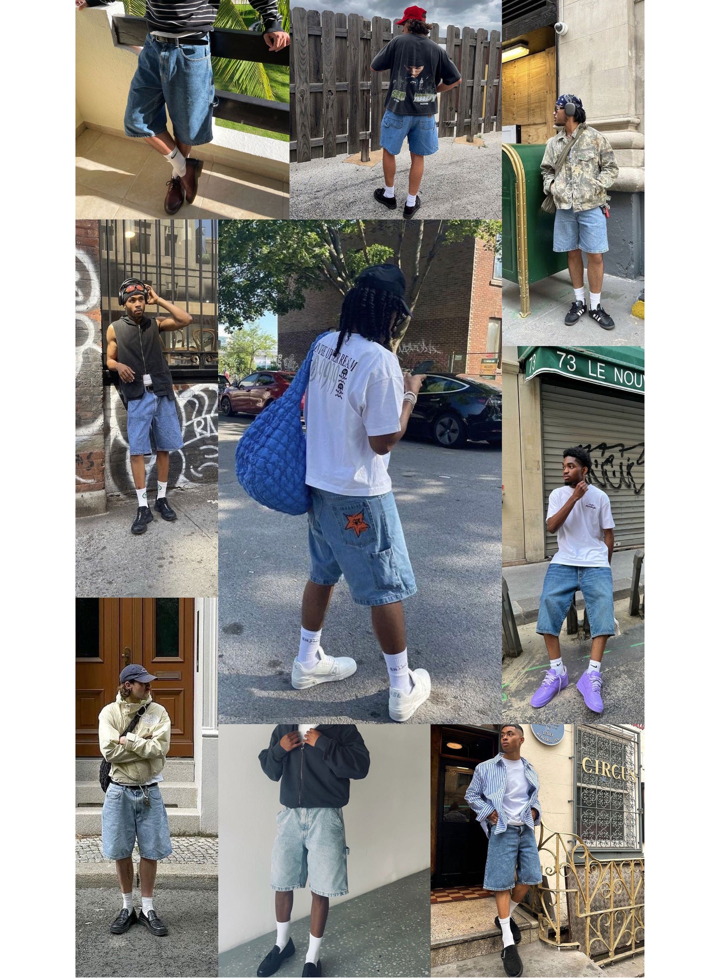 SUP-136 LEVI'S 560 DENIM SHORTS "ORANGE TAB" - MADE IN USA (W33)