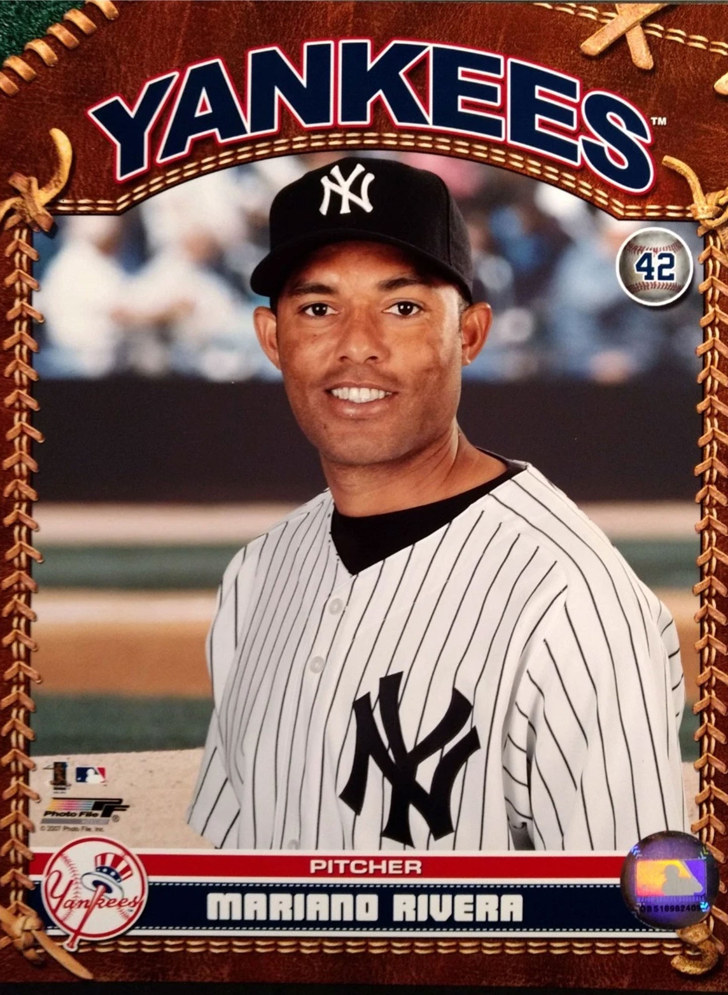 (SUP-580) Mitchell&Ness NEW YORK YANKEES "42" Mariano Rivers - 44・L