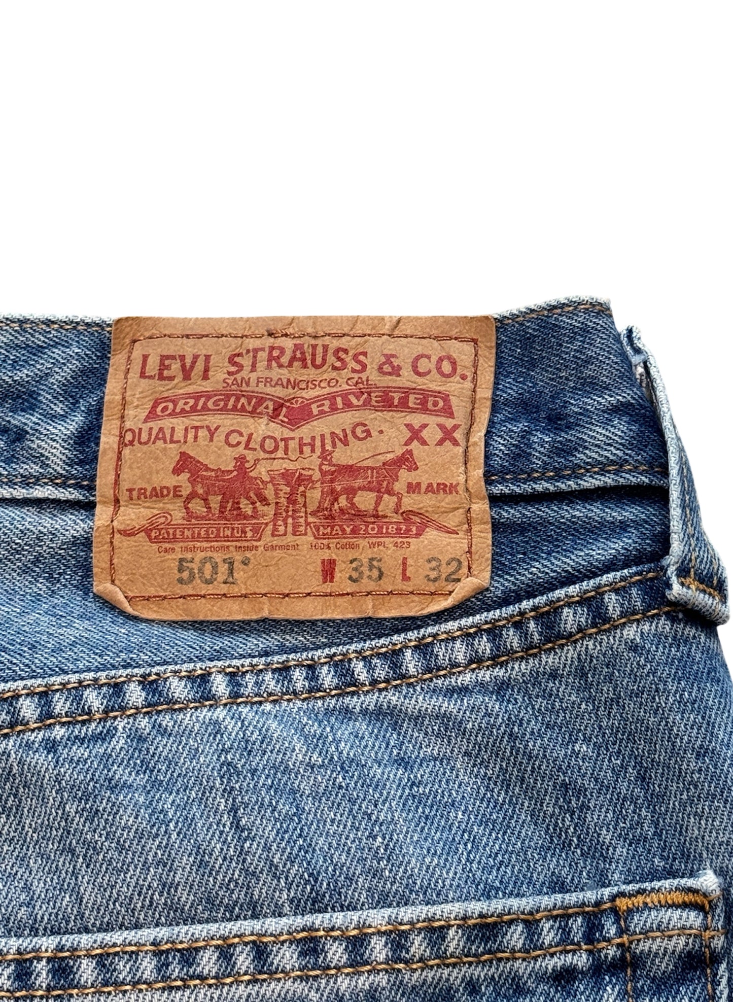 (SUP-401) 00s LEVI'S 501 - MADE IN MEXICO (w35)
