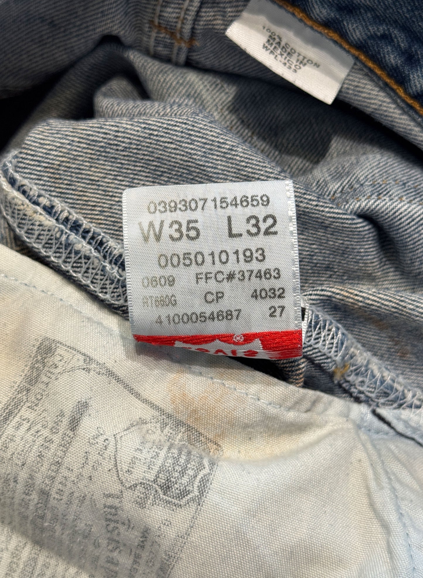 (SUP-401) 00s LEVI'S 501 - MADE IN MEXICO (w35)