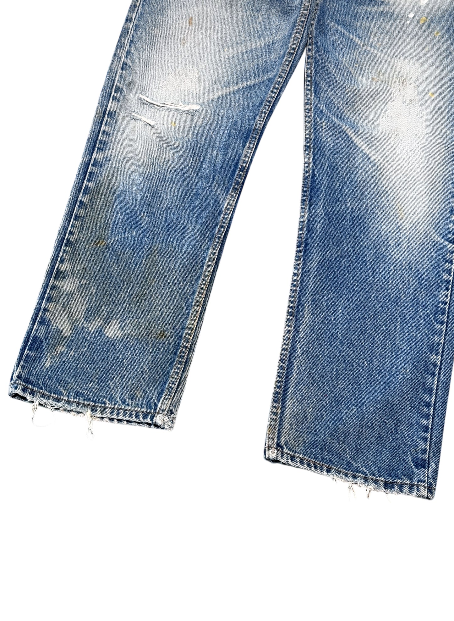 (SUP-602) LEVI'S 505 "ORANGE TAB" "REPAIR" - MADE IN U.S.A.