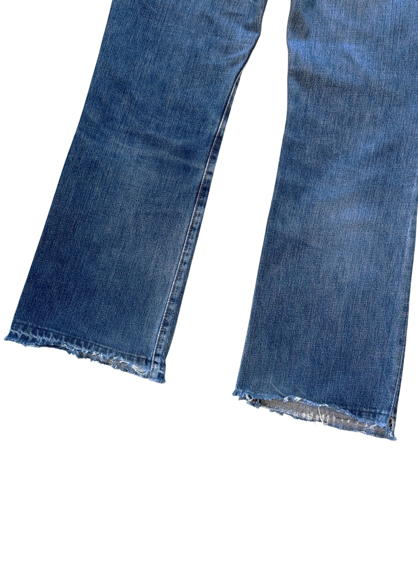 (SUP-640) 90s LEVI'S 517 BOOT CUT "REPAIR" - MADE IN U.S.A.