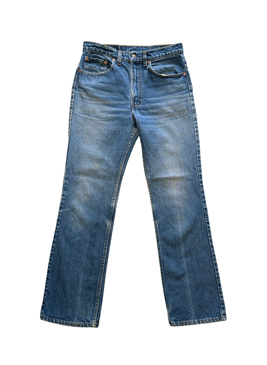 (SUP-263) 90's LEVI'S 517 BOOTS CUT DENIM - MADE IN U.S.A. (w32)