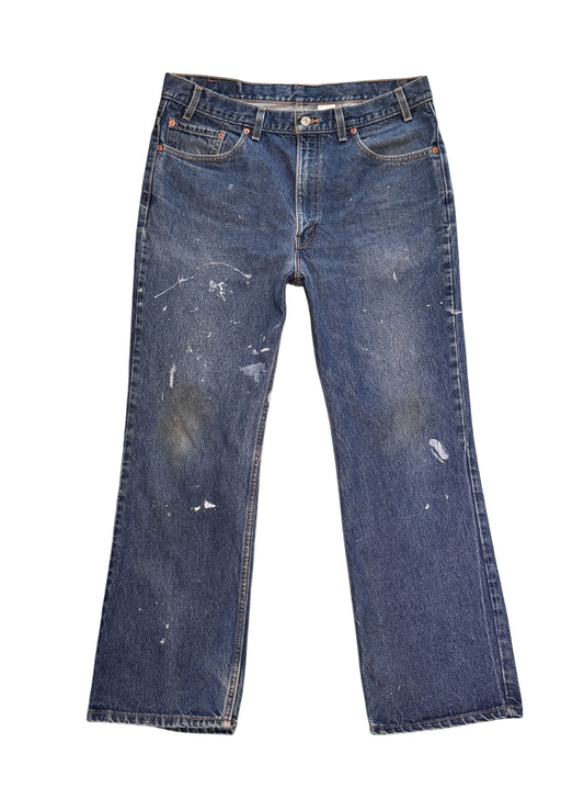 (SUP-311) LEVI'S 517 BOOT CUT "PAINTED" - MADE IN U.S.A.