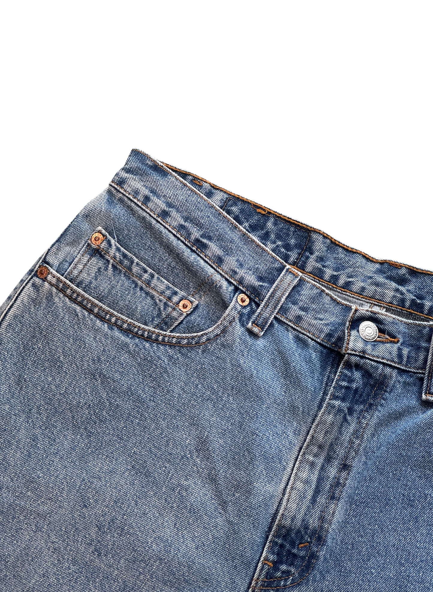 (SUP-391) 90s LEVI'S 550 DENIM SHORTS - MADE IN U.S.A. (w34)