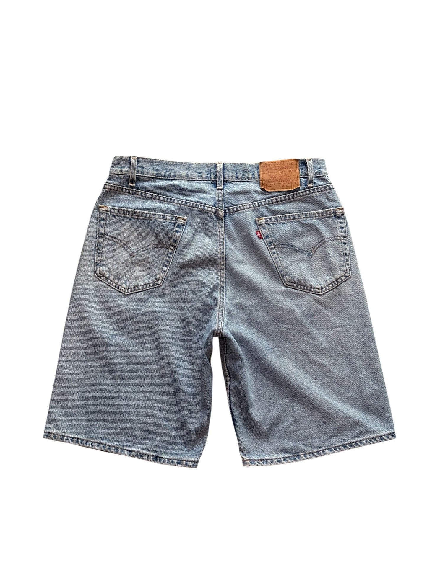 (SUP-392) LEVI'S 550 DENIM SHORTS - MADE IN MEXICO (w34)