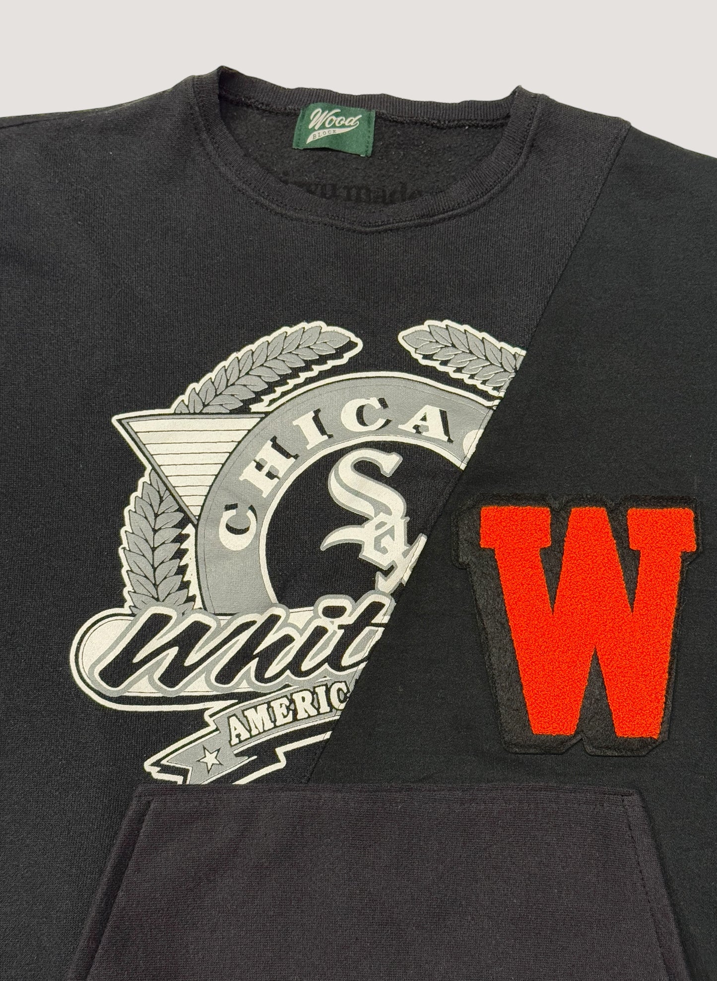 WOODBLOCK x Ichiryu made W PATCHED CUSTOMIZED SWEAT VEST F (WB-25SS-002)