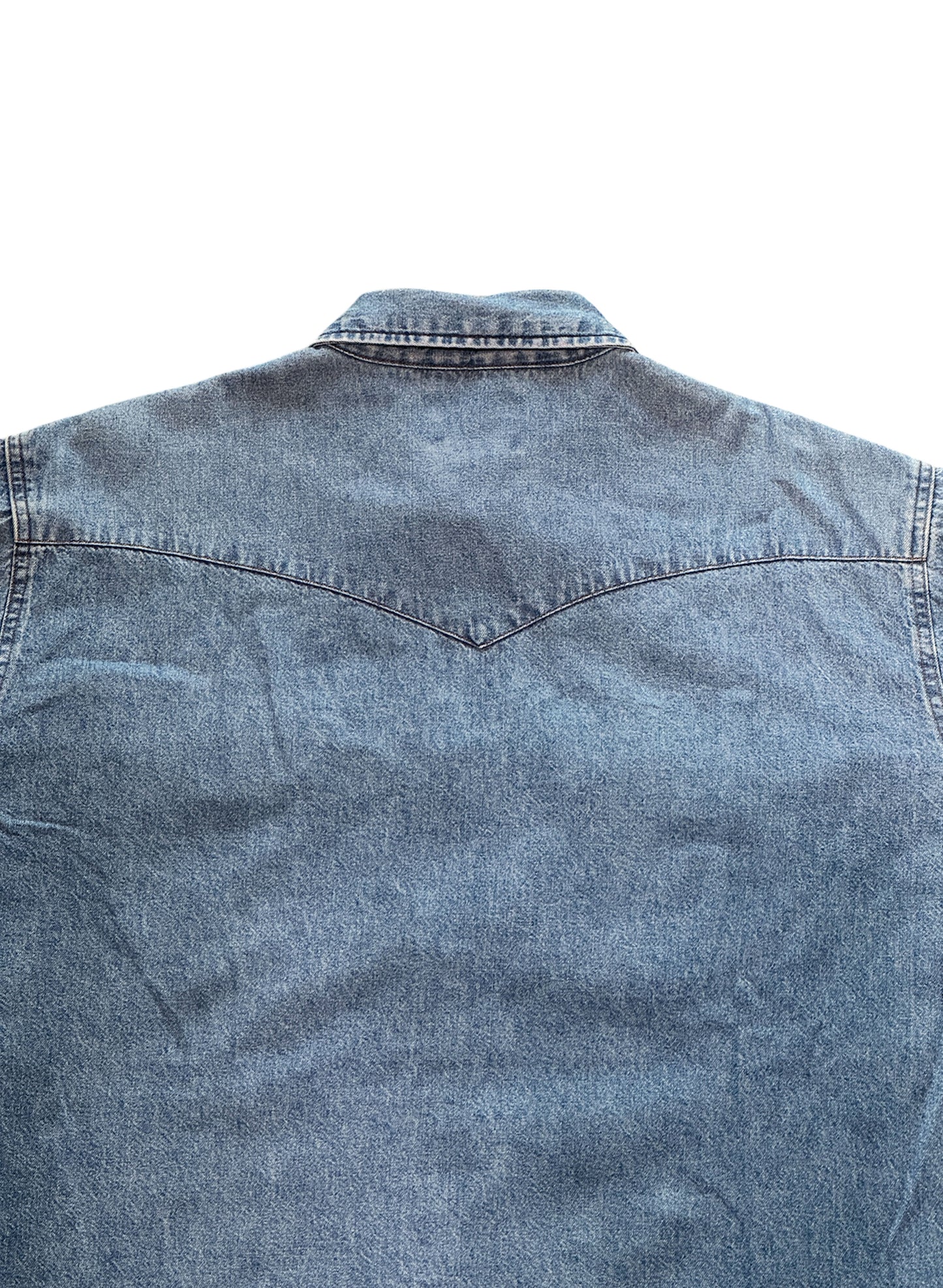 (SUP-458) Wrangler COWBOY DENIM SHIRT-2