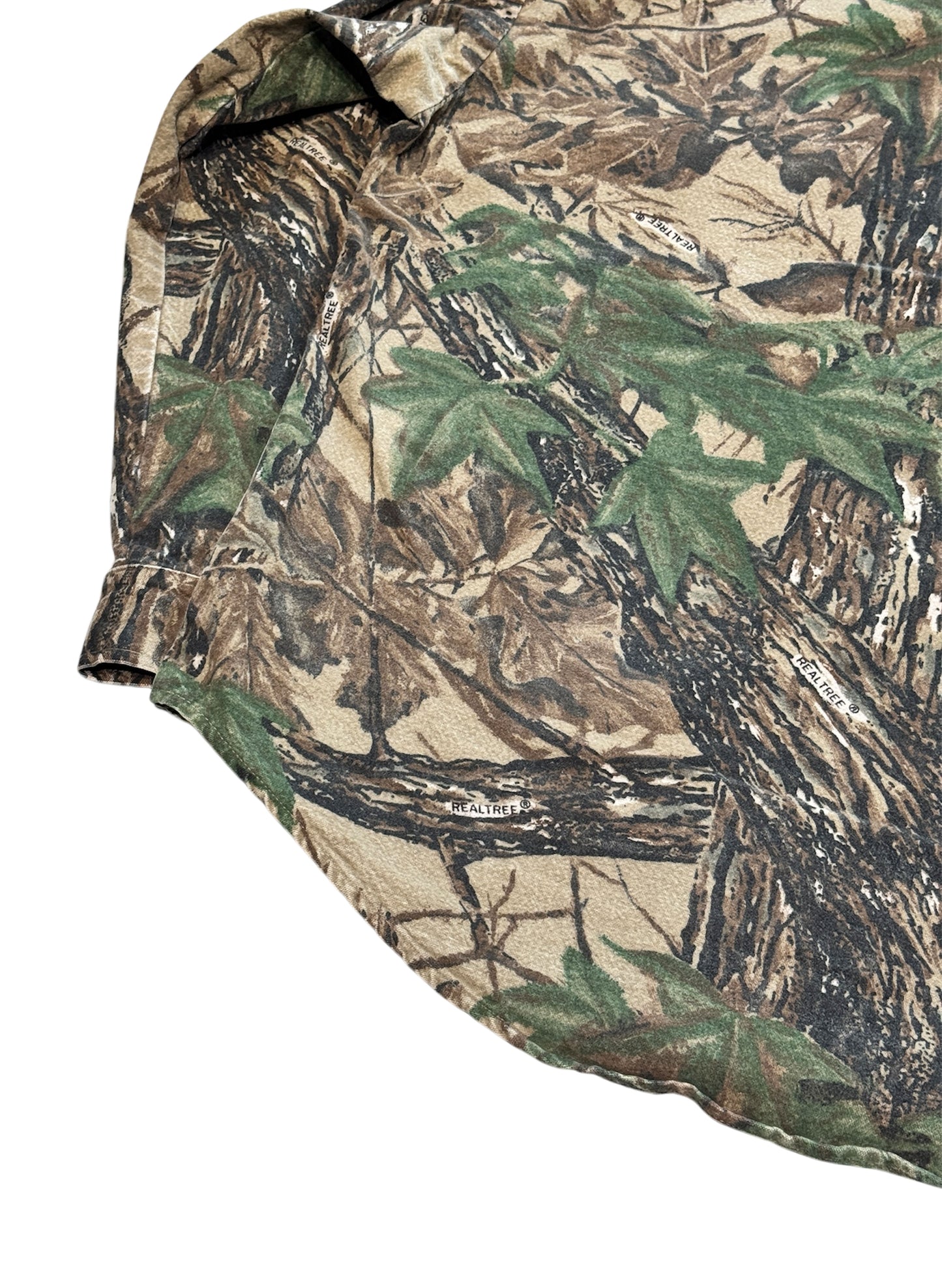 (SUP-469) CODET REAL TREE CAMO FLANNEL SHIRT