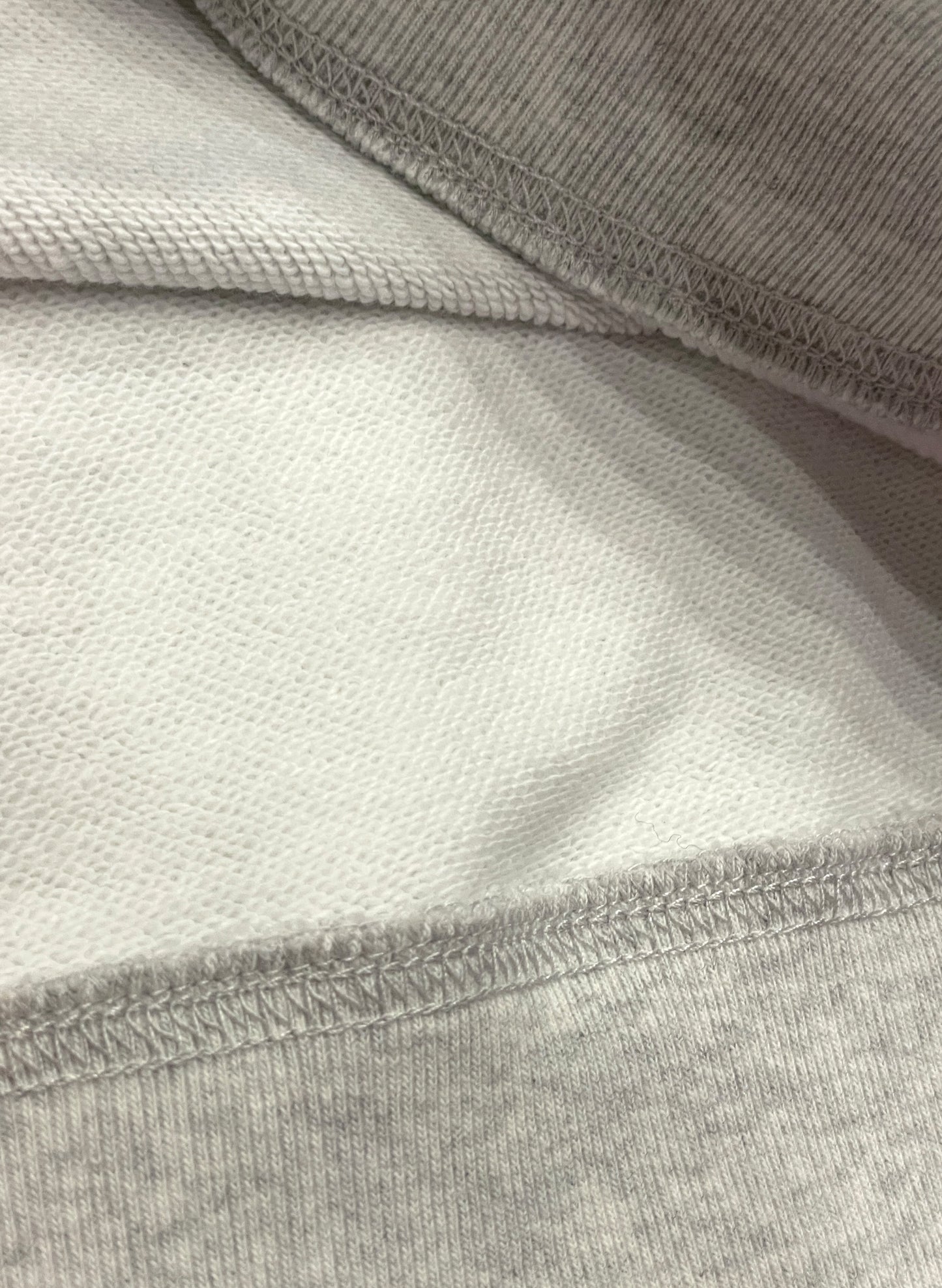 WOODBLOCK W PATCHED CREW NECK ASH GREY(WB-24SS-032)