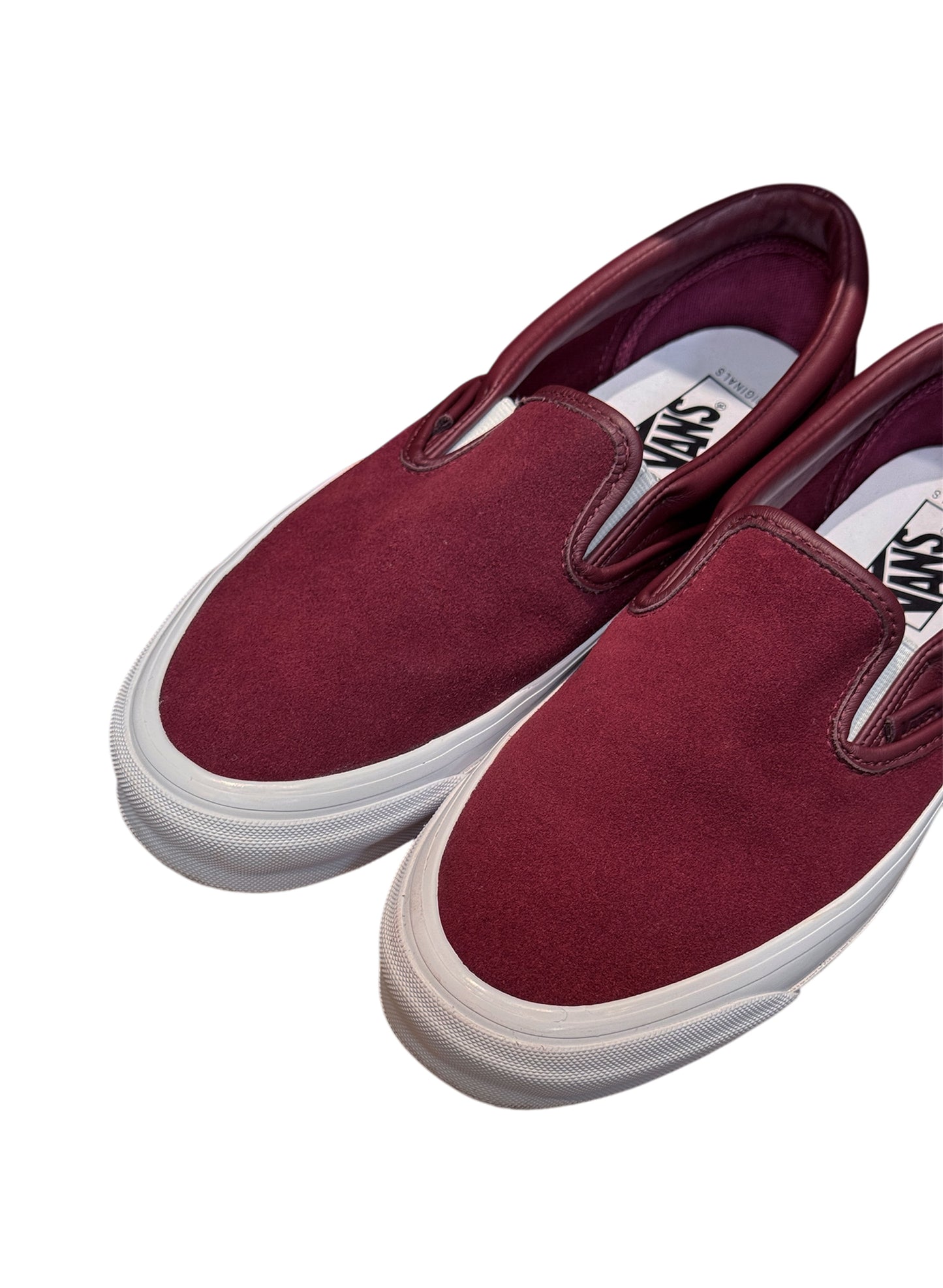 (SUP-294) VANS VAULT CLASSIC SLIP-ON - MAROON (US9)