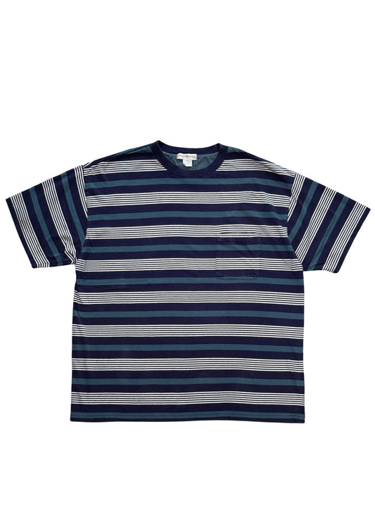 (SUP-708) BANANA REPUBLIC BORDER POCKET TEE