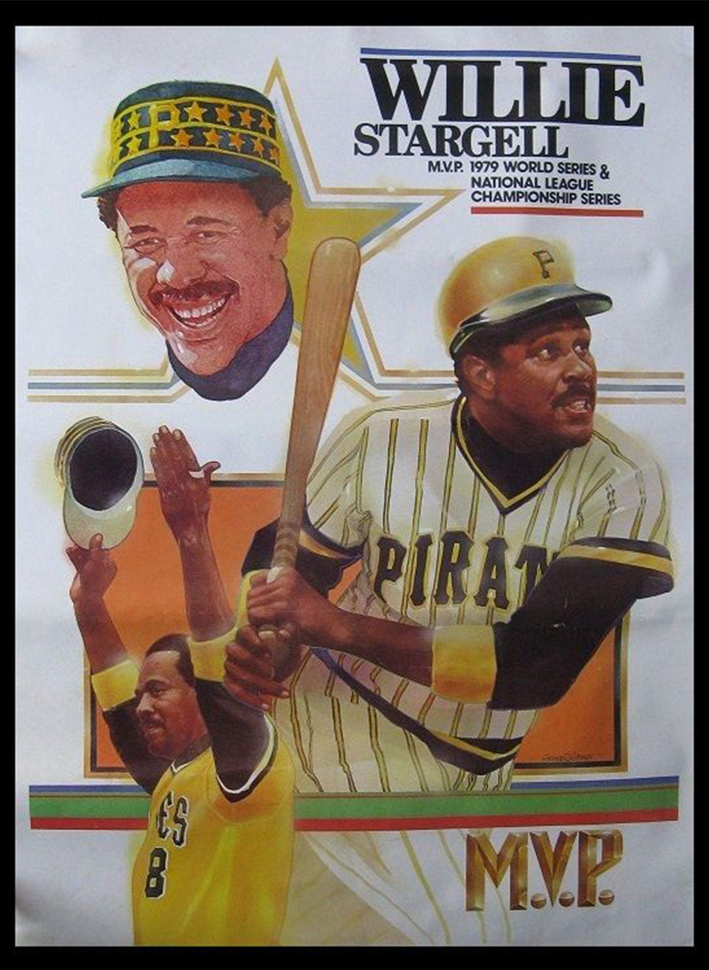 (SUP-379) Mitchell&Ness Pittsburgh Pirates "8" Willie Stargell (44・Lサイズ)