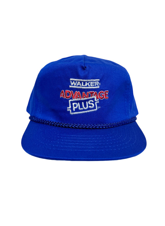 (SUP-215) VINTAGE TRUCKER CAP WALKER ADVANTAGE PLUS - BLUE