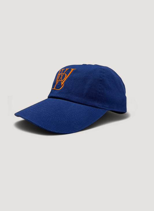 WOODBLOCK WB CLASSIC LOGO CAP BLUE/ORANGE (WB-CL-003)